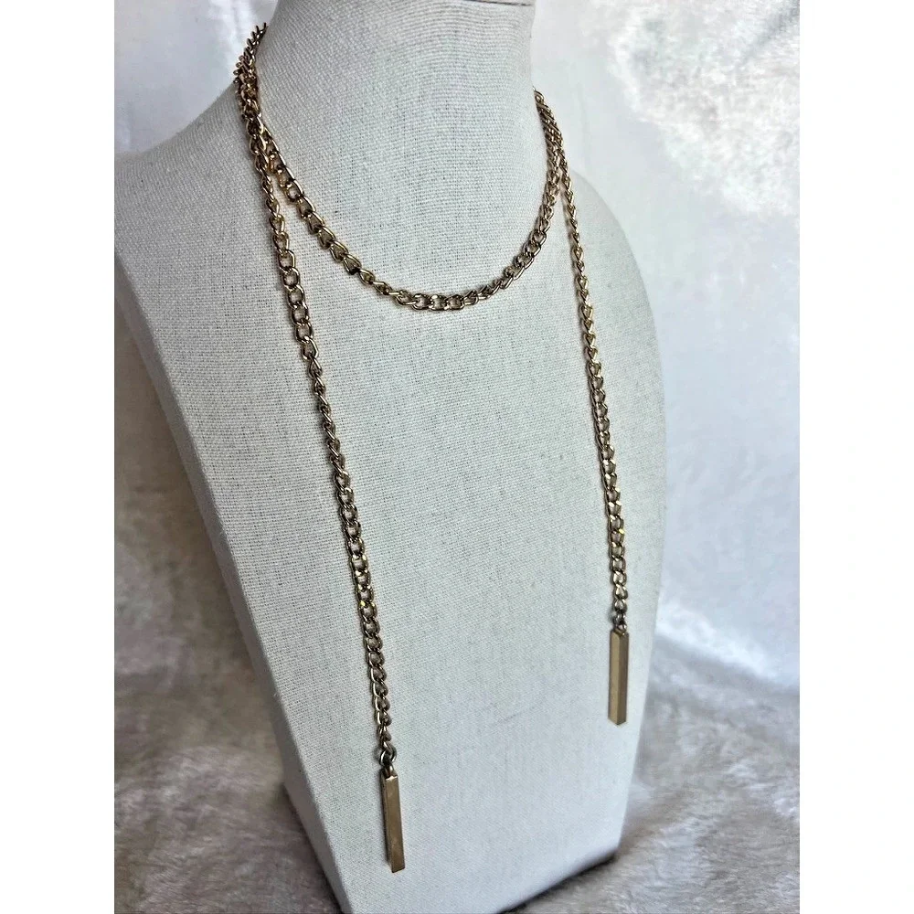 Michael Kors Necklace MK Gold Curb Link 30